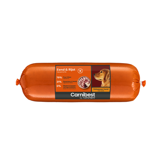 Eend & Rijst 1000 gram (Omdoos 10 x 1KG)